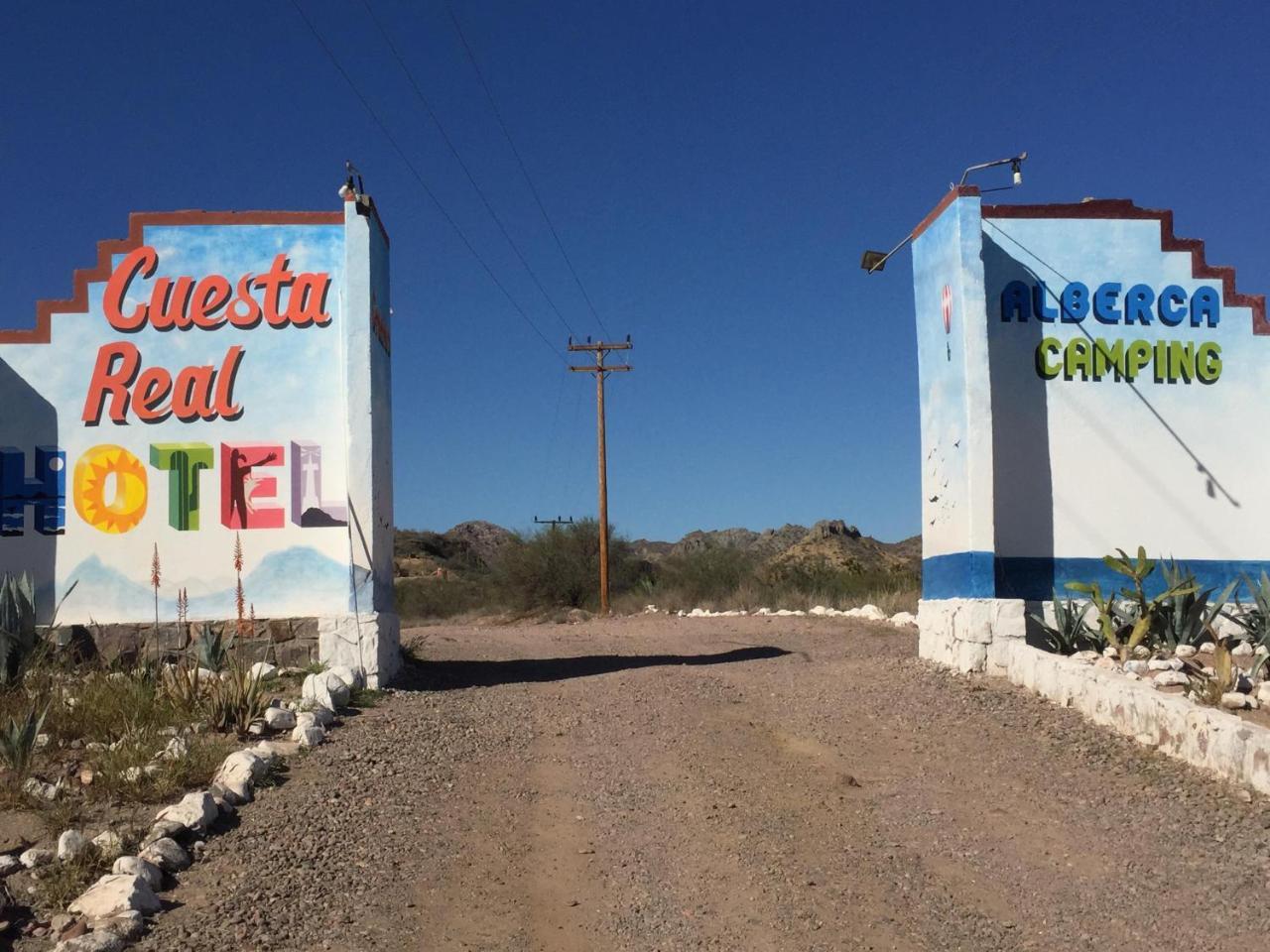 Hotel Cuesta Real Mulege Bagian luar foto